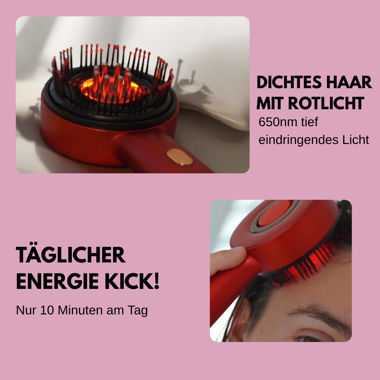 Rotlichtbürste